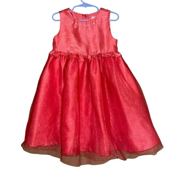 navy blue dress for baby girl Adorable Black Velvet White Faux Fur Trim Girls 4 4T Christmas Winter Dress main image 0